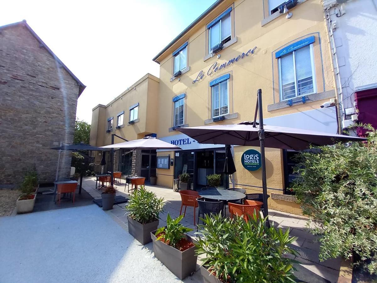 Logis Hotel Restaurant Le Commerce Guichen Esterno foto